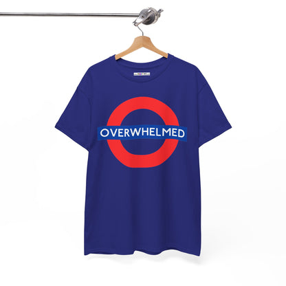OVERWHELMED Unisex Heavy Cotton Tee