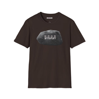 ROCK steady Unisex Softstyle 100% Cotton T-Shirt