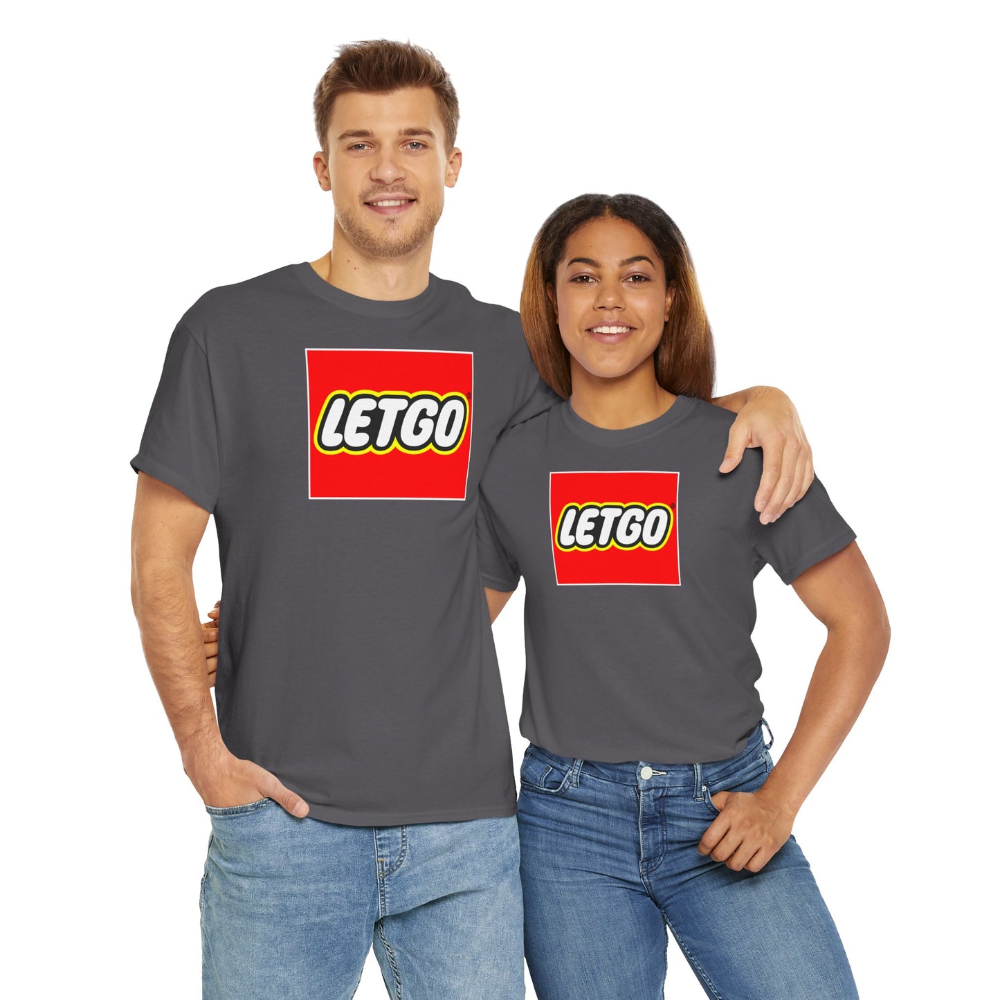 LETGO Unisex Heavy Cotton Tee