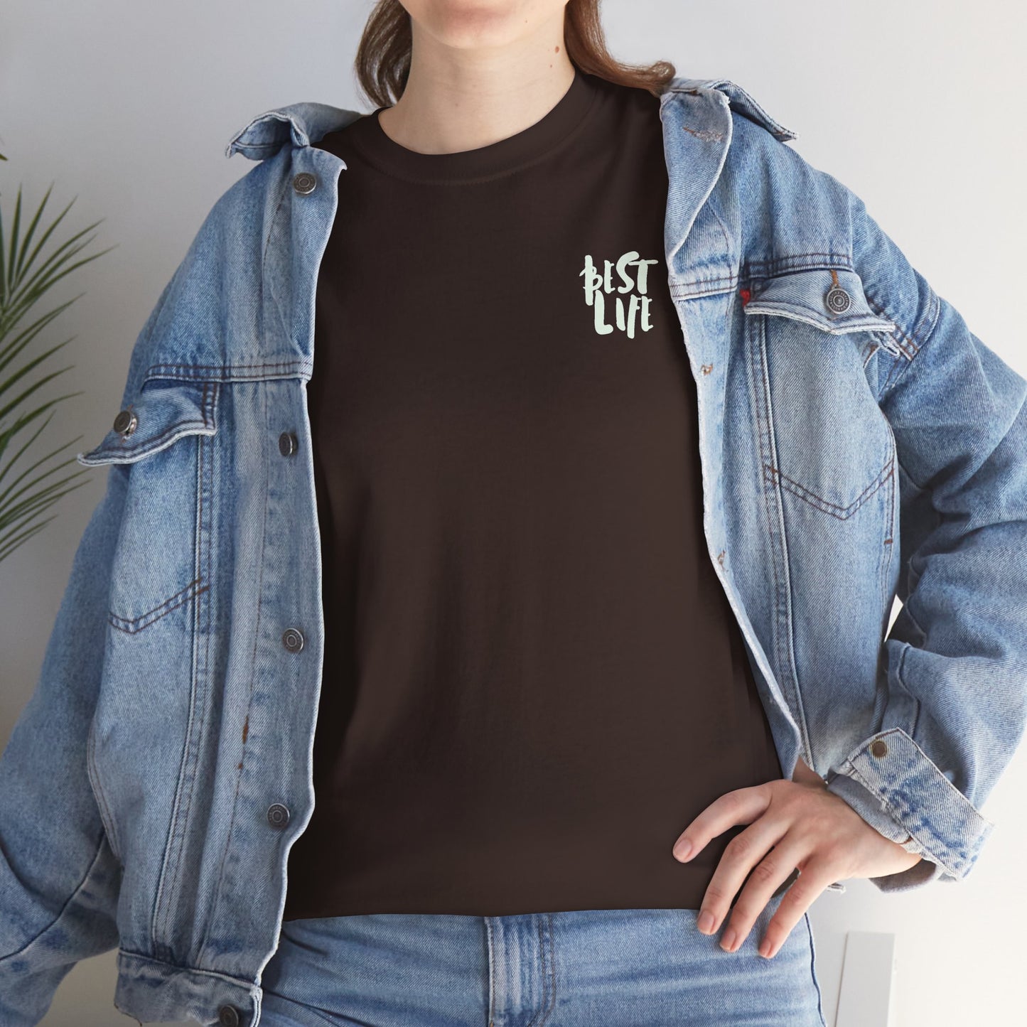 BEST LIFE Unisex Heavy Cotton Tee