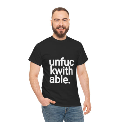 unfuc kwith able. Unisex Heavy Cotton Tee