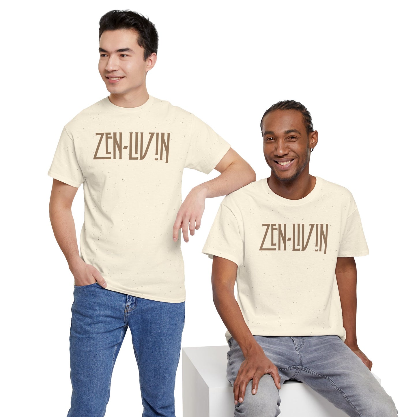 ZEN LIVIN Unisex Heavy Cotton Tee