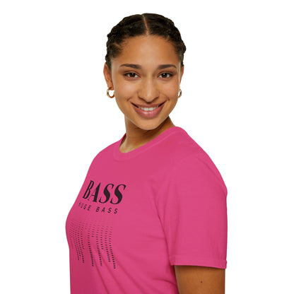 BASS HUGE BASS Unisex Softstyle 100% Cotton T-Shirt