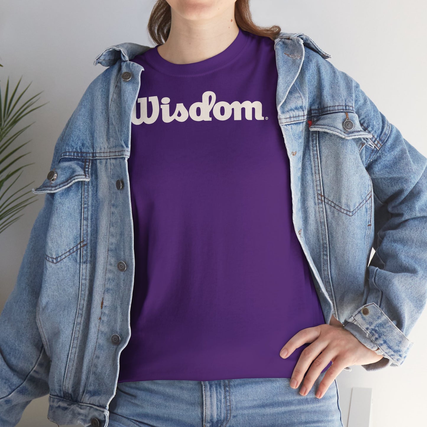 Wisdom Unisex Heavy Cotton Tee