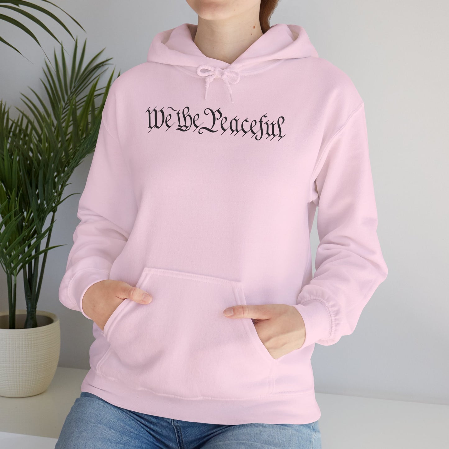 WE THE PEACEFUL Unisex Heavy Blend™ Hooded Sweatshirt