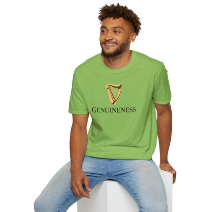 GENUINENESS Unisex Softstyle 100% Cotton T-Shirt