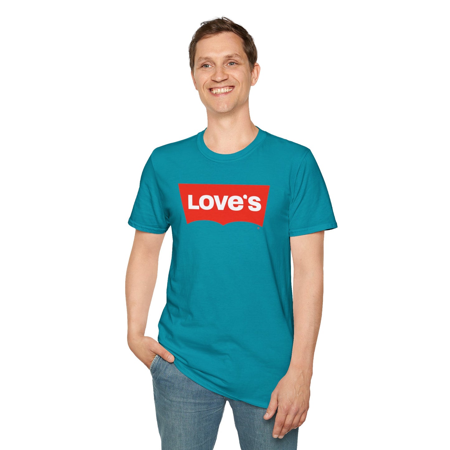 LOVE'S Unisex Softstyle 100% Cotton T-Shirt