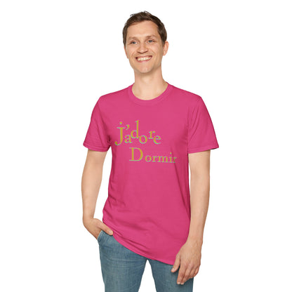 J'adore Dormir Unisex Softstyle 100% Cotton T-Shirt