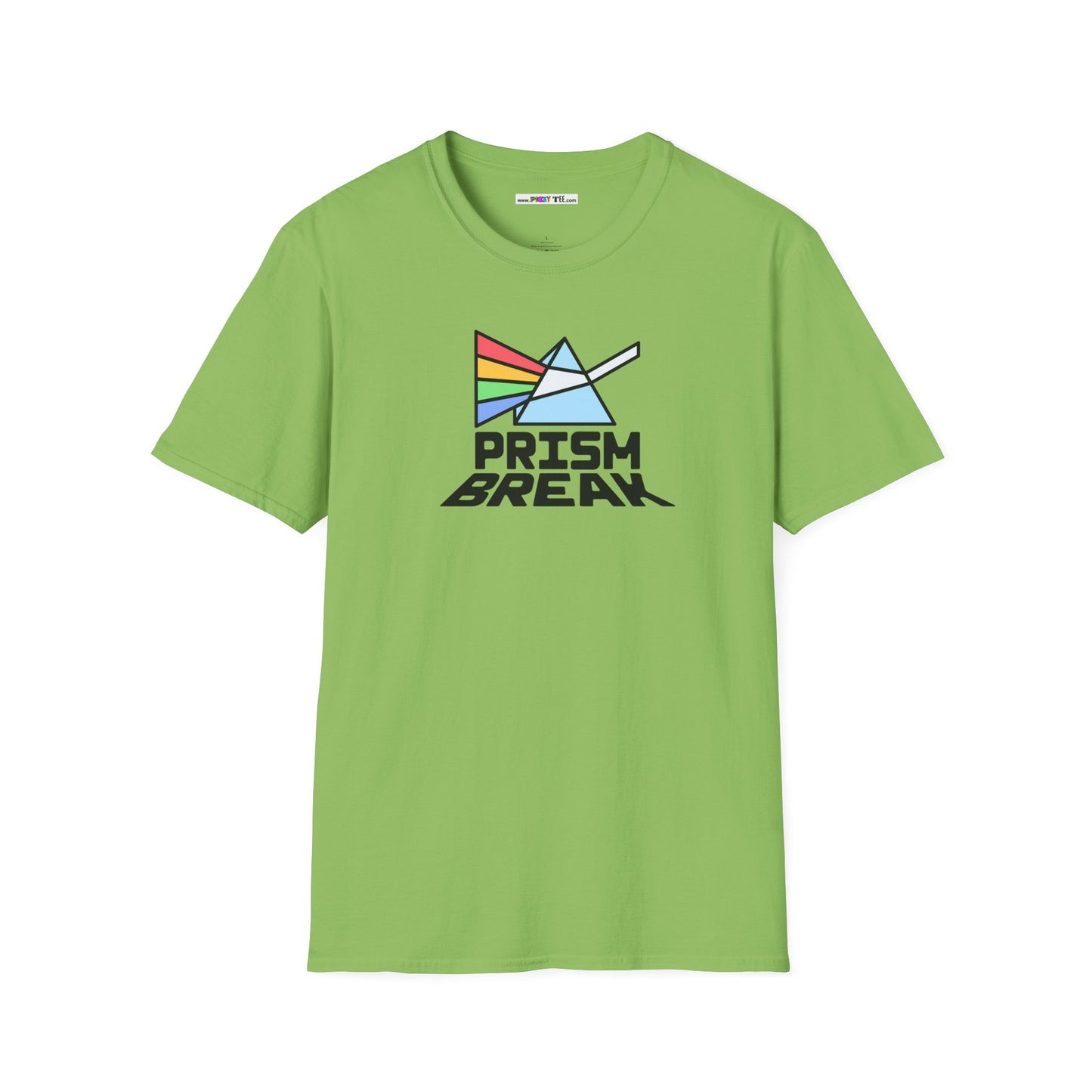 PRISM BREAK Unisex Softstyle 100% Cotton T-Shirt