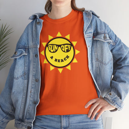 SUN OFF A BEACH Unisex Heavy Cotton Tee