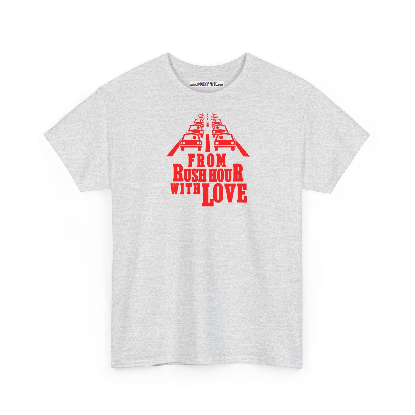 FROM RUSH HOUR WITH LOVE Unisex Heavy Cotton Tee
