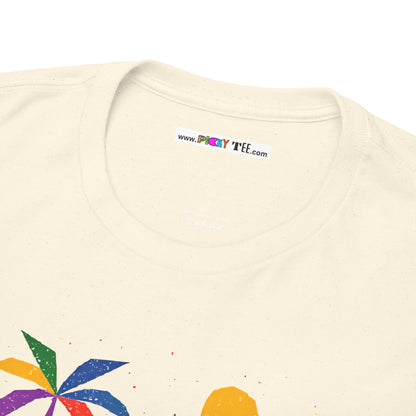 BEACH, PLEASE! Unisex Heavy Cotton Tee