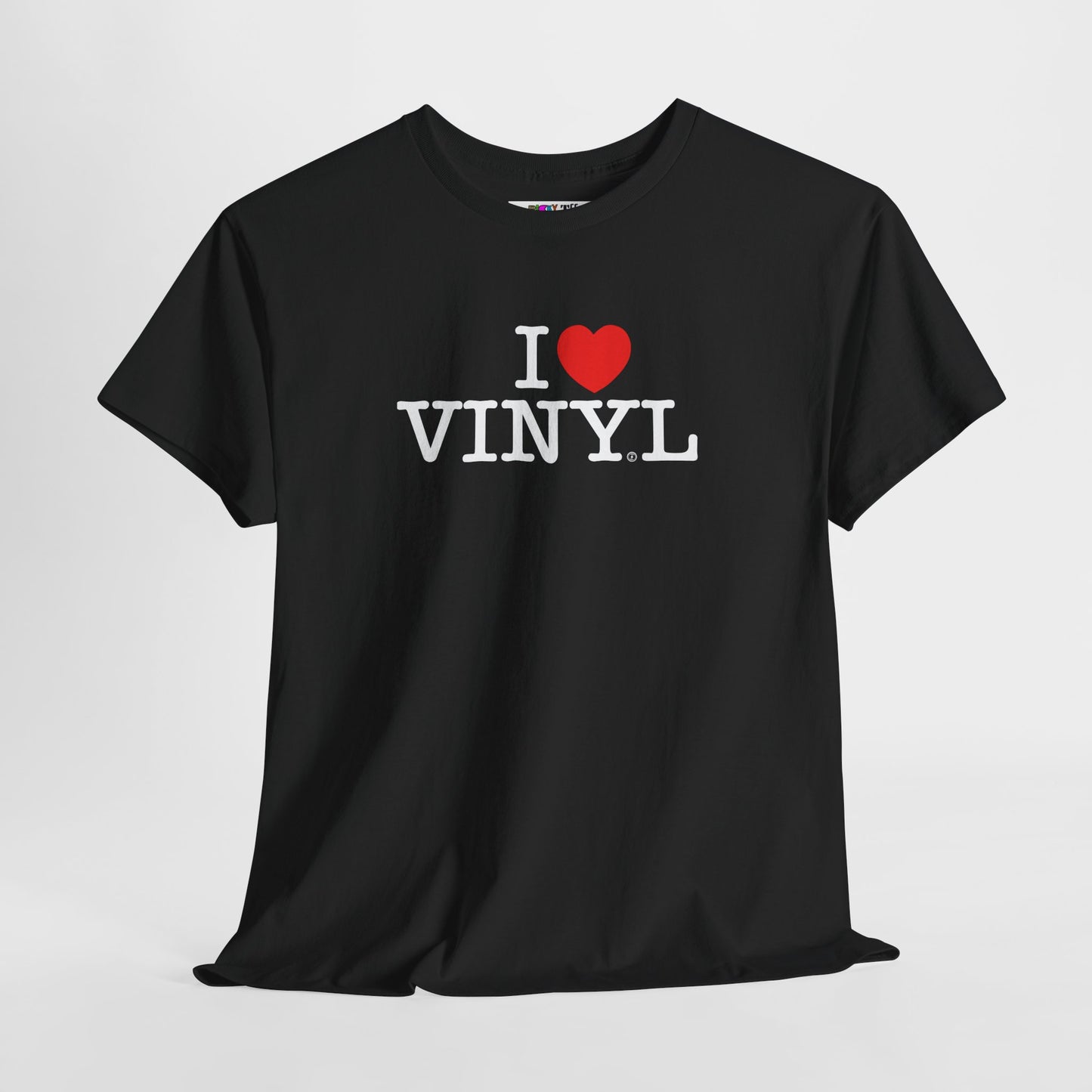 I ❤️ VINYL Unisex Heavy Cotton Tee