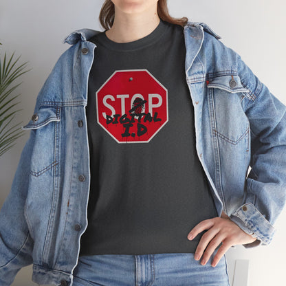 STOP digital i.d Unisex Heavy Cotton Tee