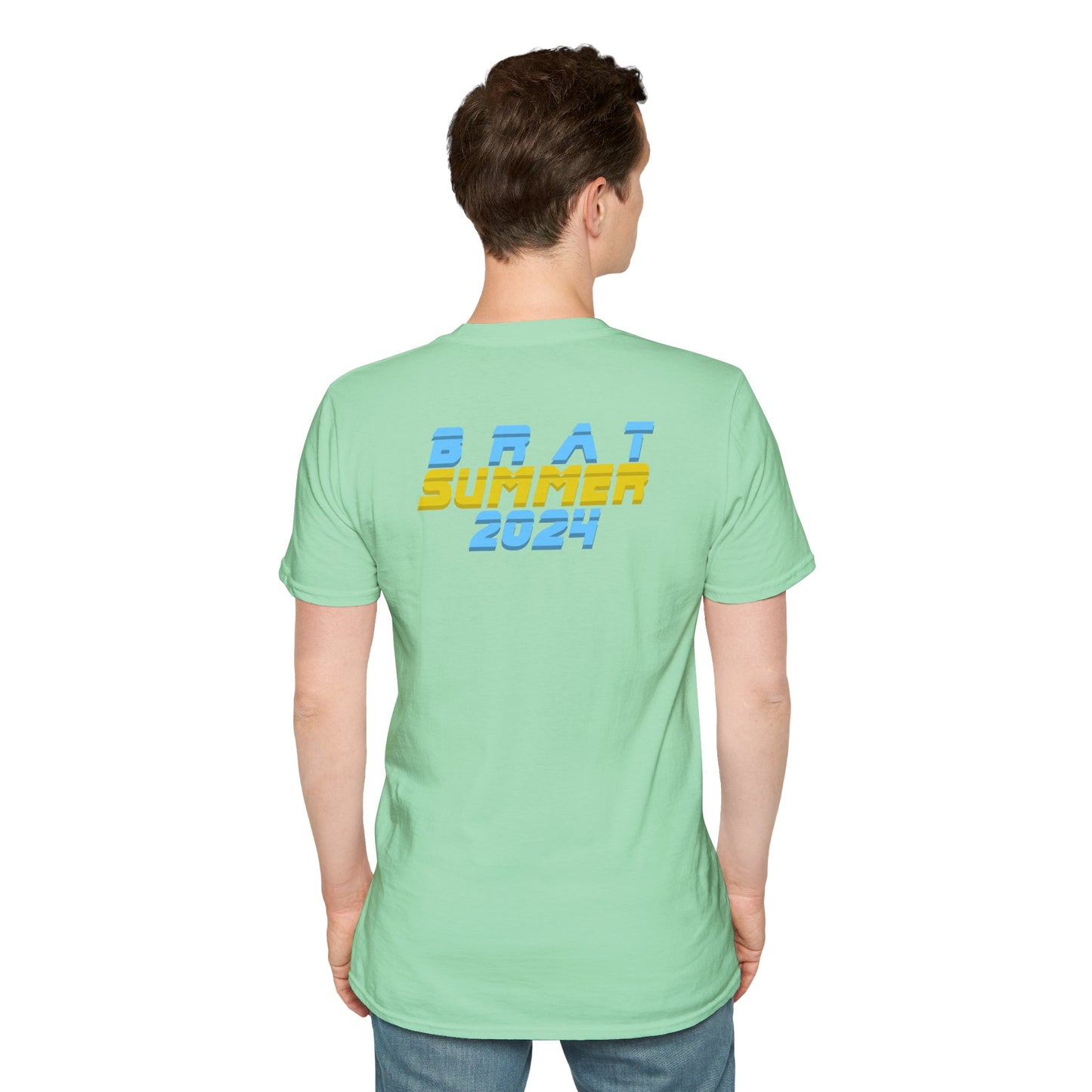 BRAT SUMMER 2024 Unisex Softstyle 100% Cotton T-Shirt