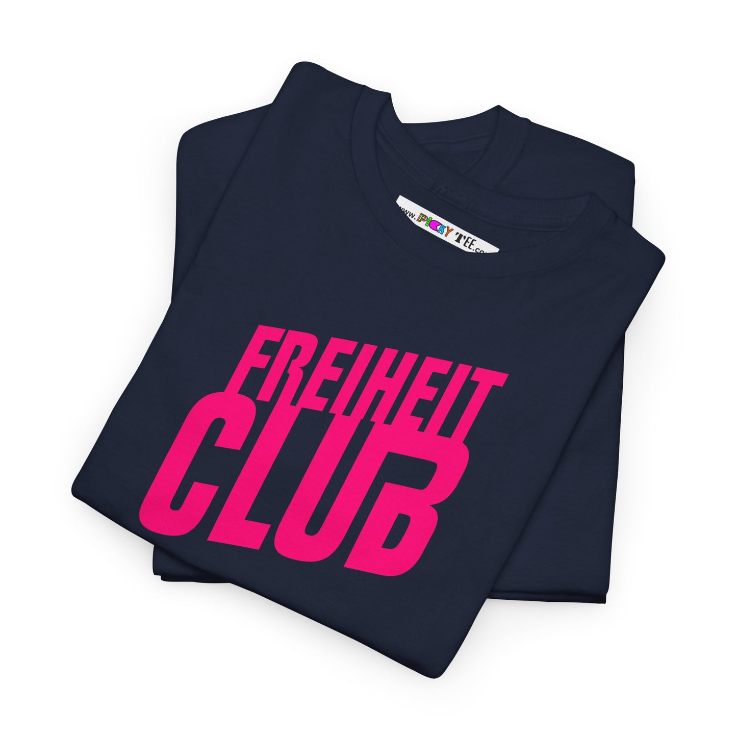 FREIHEIT CLUB  Unisex Softstyle 100% Cotton T-Shirt