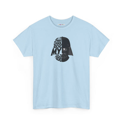 HELLO DARKSIDE MY OLD FRIEND Unisex Heavy Cotton Tee