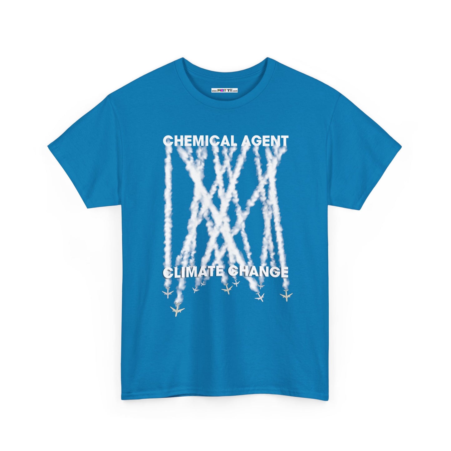 CHEMICAL AGENT/CLIMATE CHANGE Unisex Heavy Cotton Tee