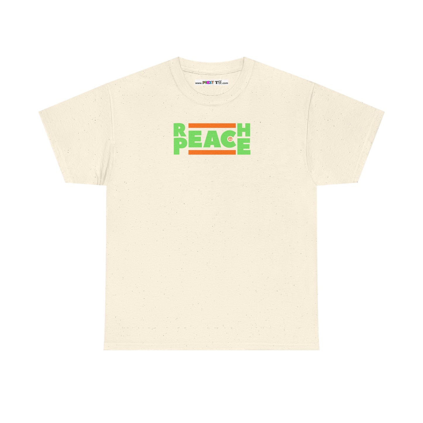 REACH PEACE Unisex Heavy Cotton Tee