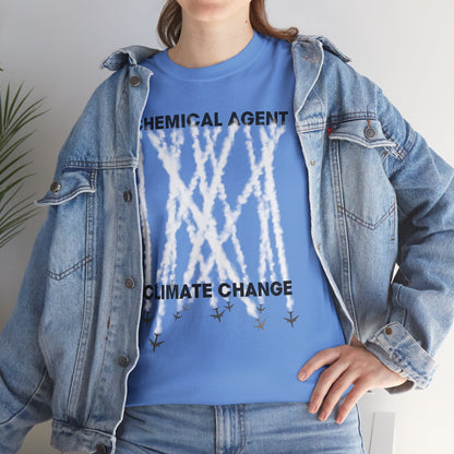 CHEMICAL AGENT/CLIMATE CHANGE Unisex Heavy Cotton Tee