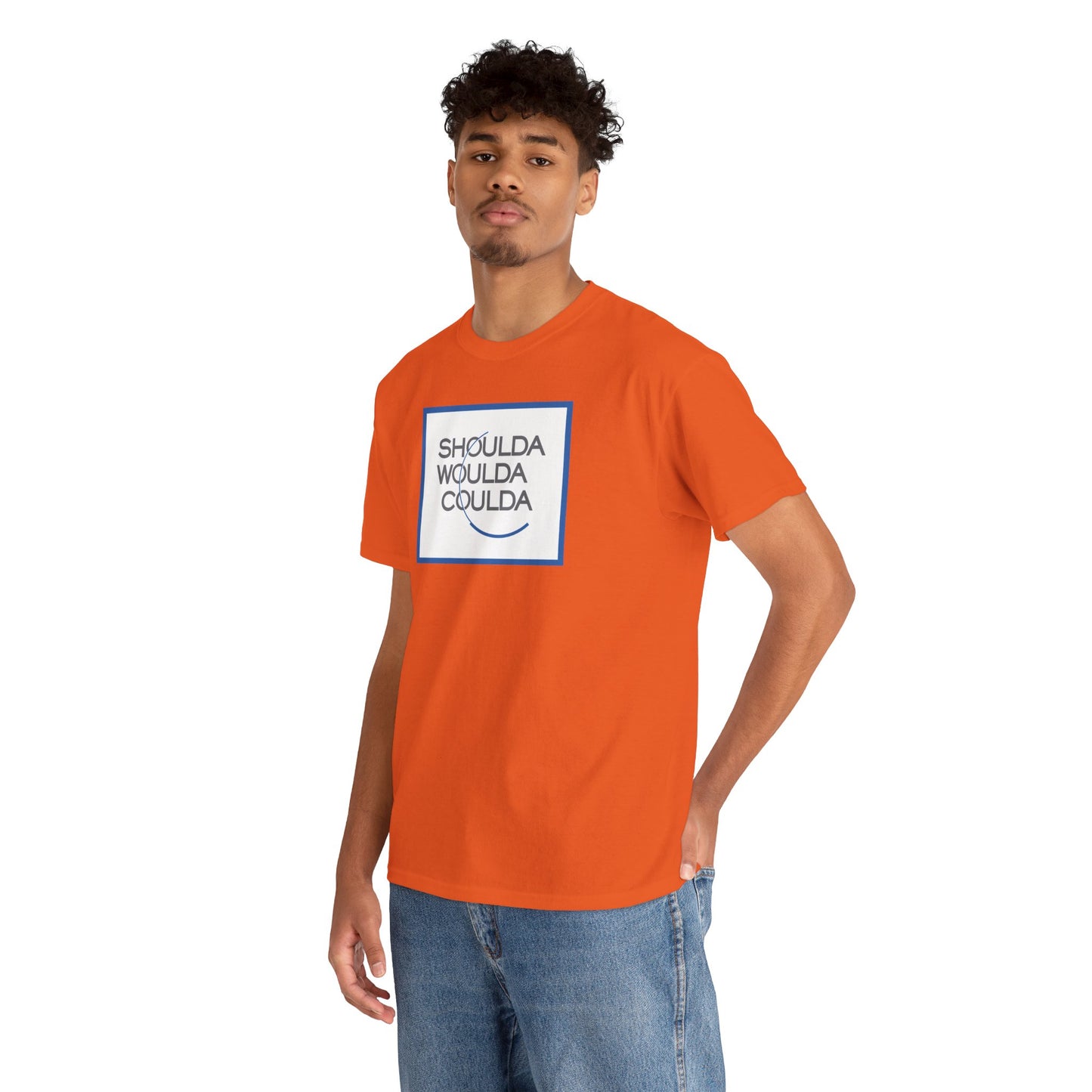 SHOULDA WOULDA COULDA Unisex Heavy Cotton Tee