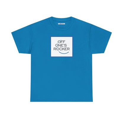 OFF ONE'S ROCKER Unisex Heavy Cotton Tee