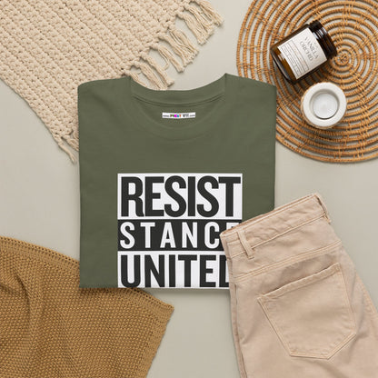 RESIST STANCE UNITED Unisex Heavy Cotton Tee