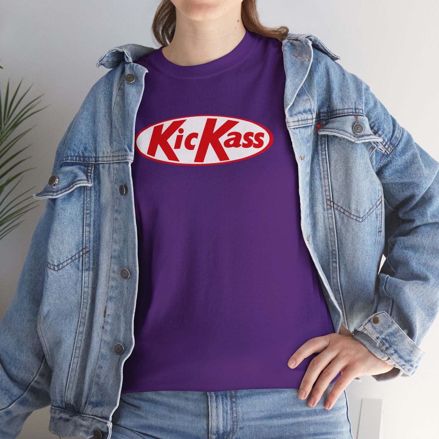 KicKass Unisex Heavy Cotton Tee