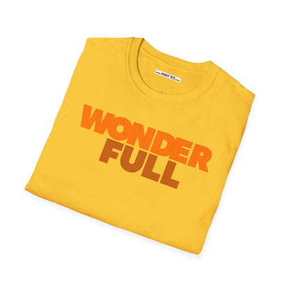 WONDER FULL Unisex Softstyle 100% Cotton T-Shirt