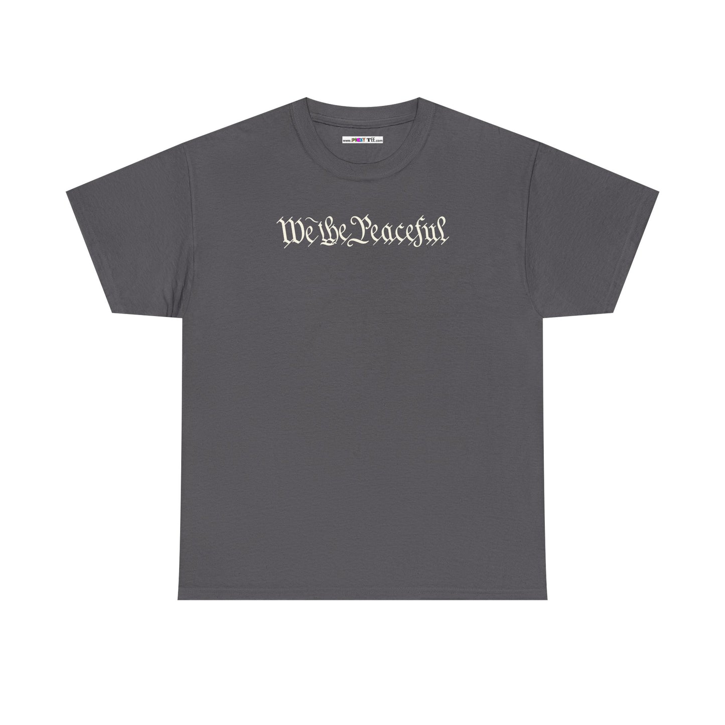 WE THE PEACEFUL Unisex Heavy Cotton Tee