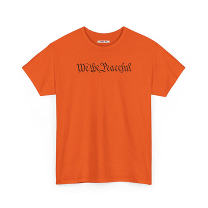 WE THE PEACEFUL Unisex Heavy Cotton Tee