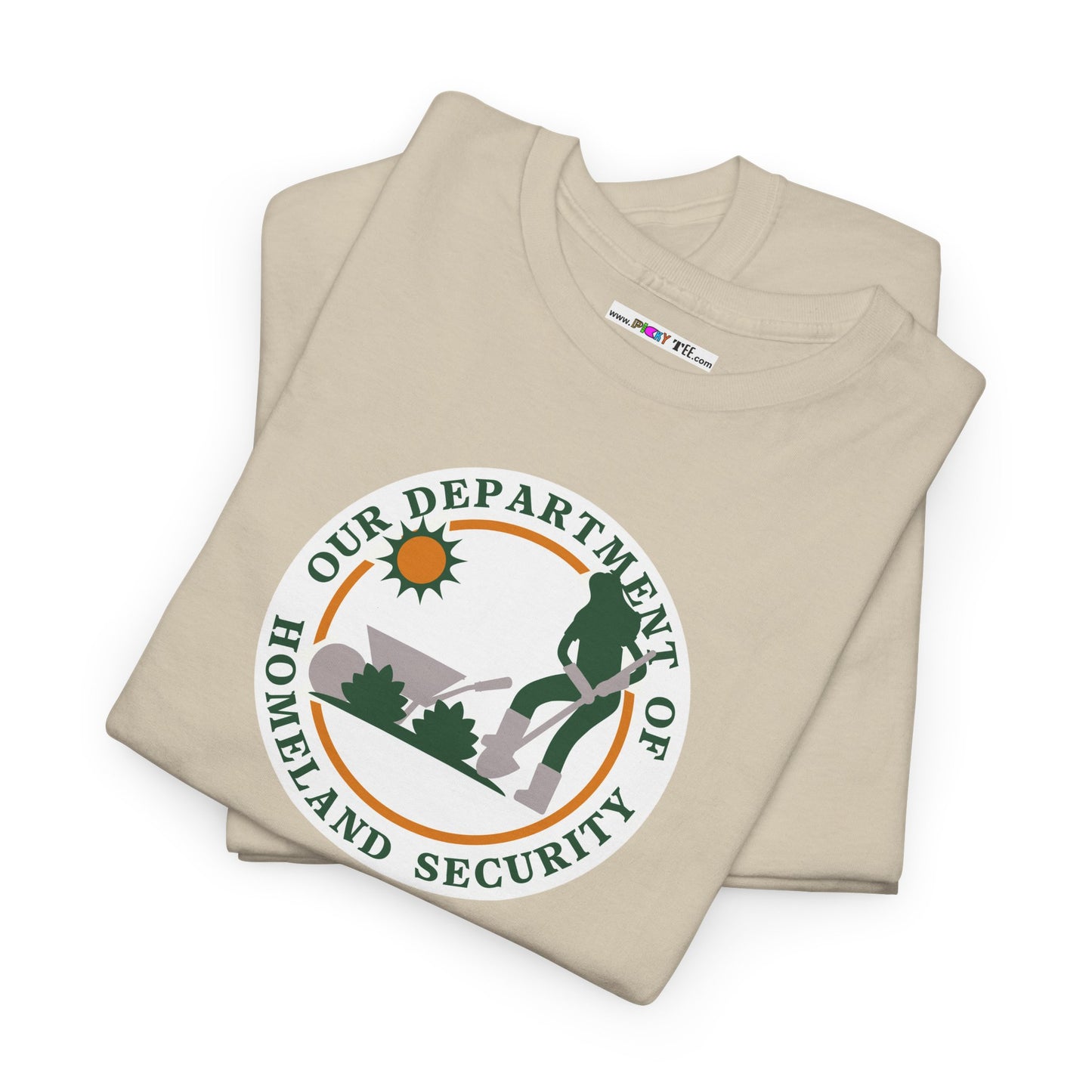 HOMELAND SECURITY (OUR DEPARTMENT OF) Unisex Heavy Cotton Tee