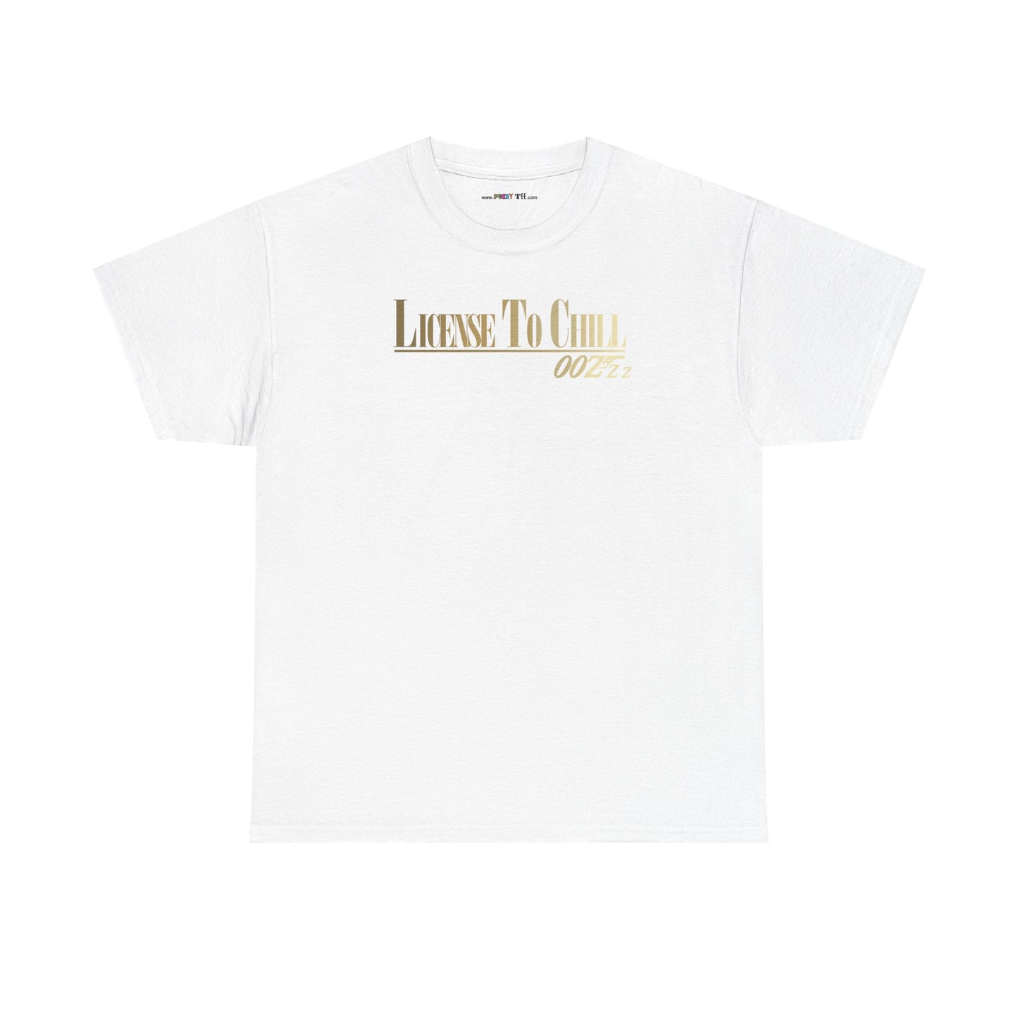 LICENSE TO CHILL 00Zzz Unisex Heavy Cotton Tee