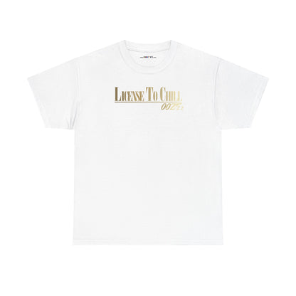 LICENSE TO CHILL 00Zzz Unisex Heavy Cotton Tee