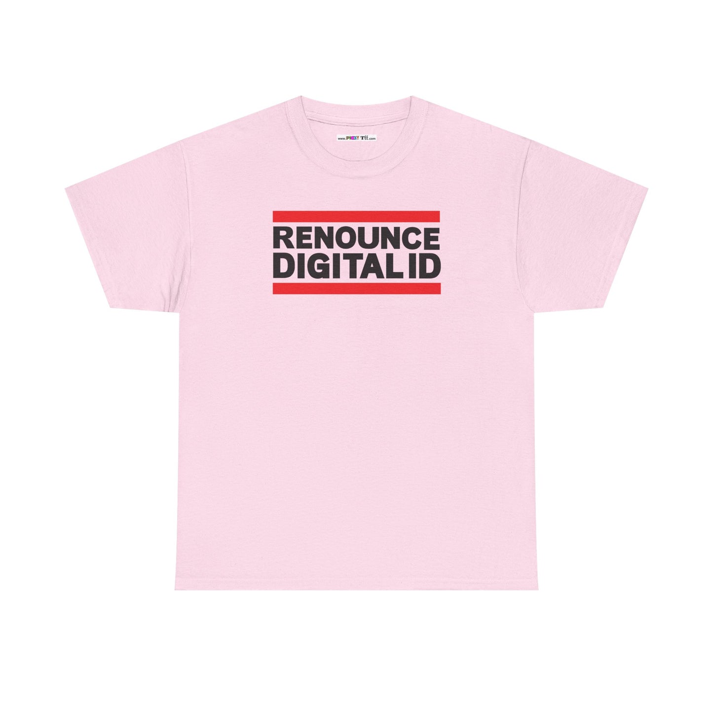 RENOUNCE DIGITAL ID Unisex Heavy Cotton Tee