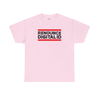 RENOUNCE DIGITAL ID Unisex Heavy Cotton Tee