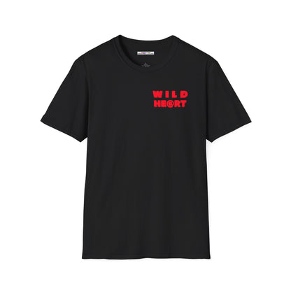 WILD AT HEART Unisex Softstyle 100% Cotton T-Shirt