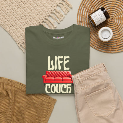 LIFE COUCH Unisex Heavy Cotton Tee