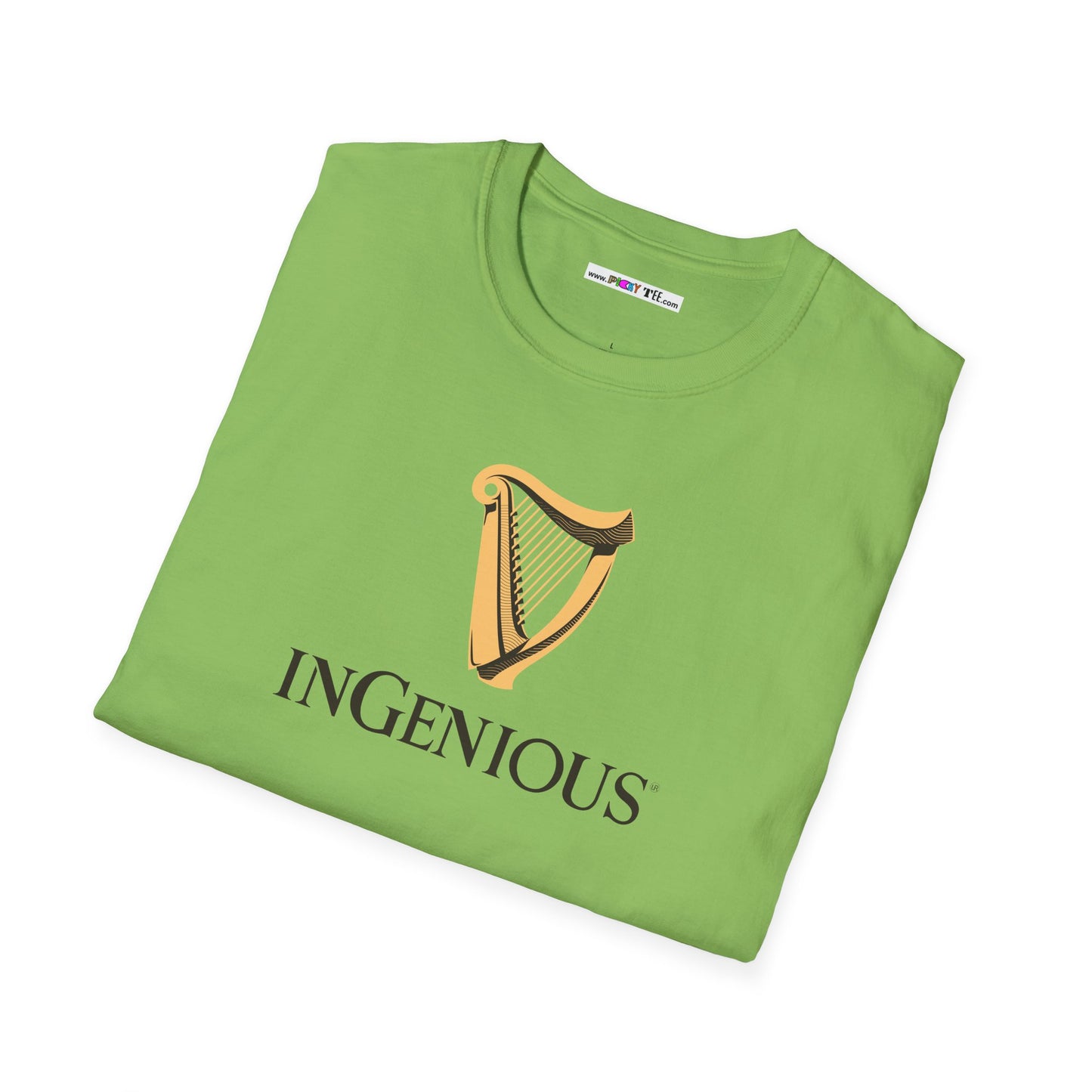 INGENIOUS Unisex Softstyle 100% Cotton T-Shirt