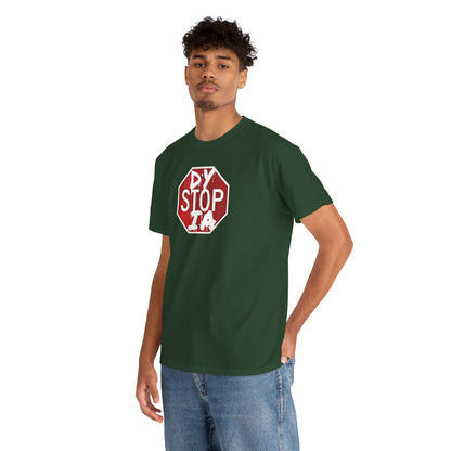 STOP DYSTOPIA Unisex Heavy Cotton Tee
