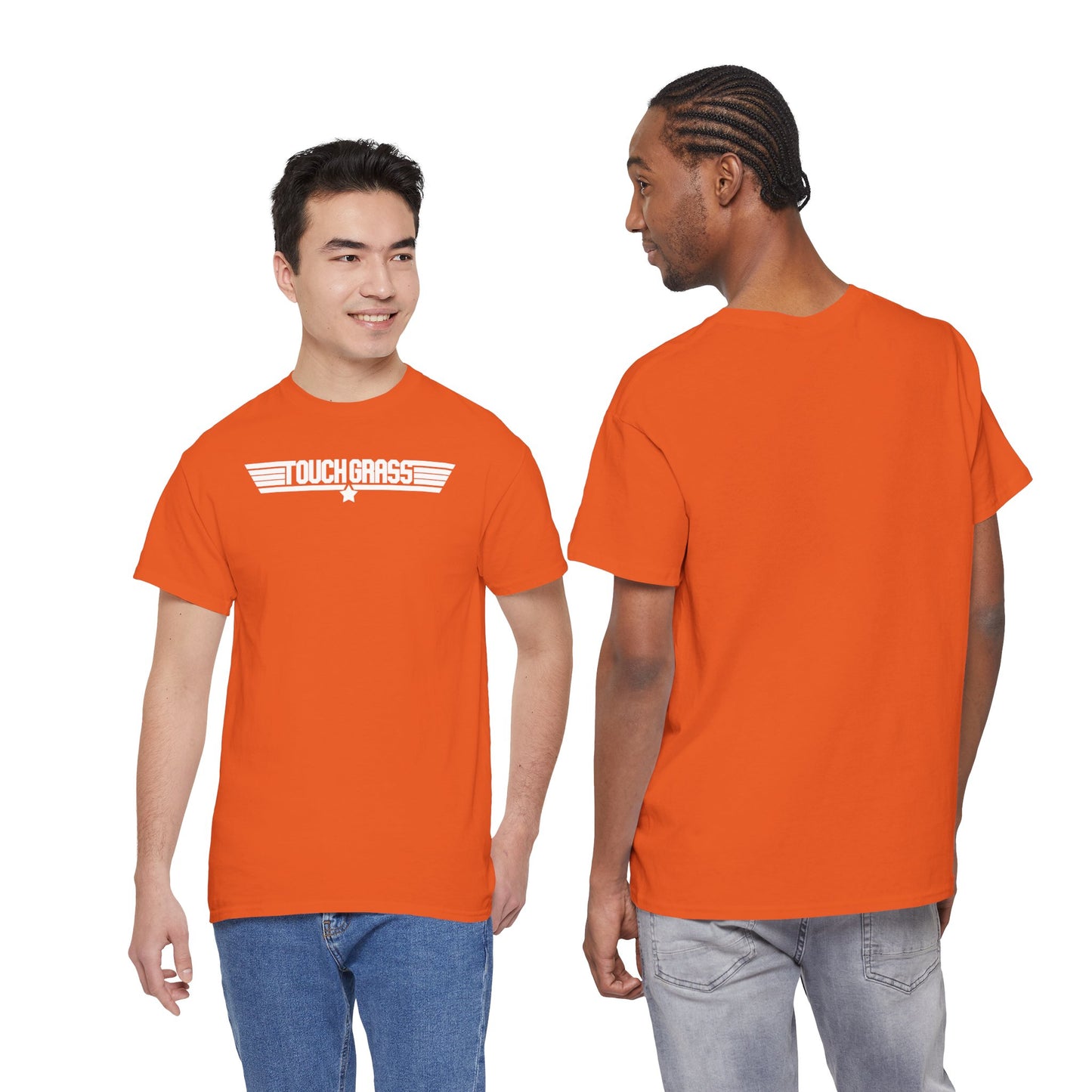 TOUCH GRASS Unisex Heavy Cotton Tee