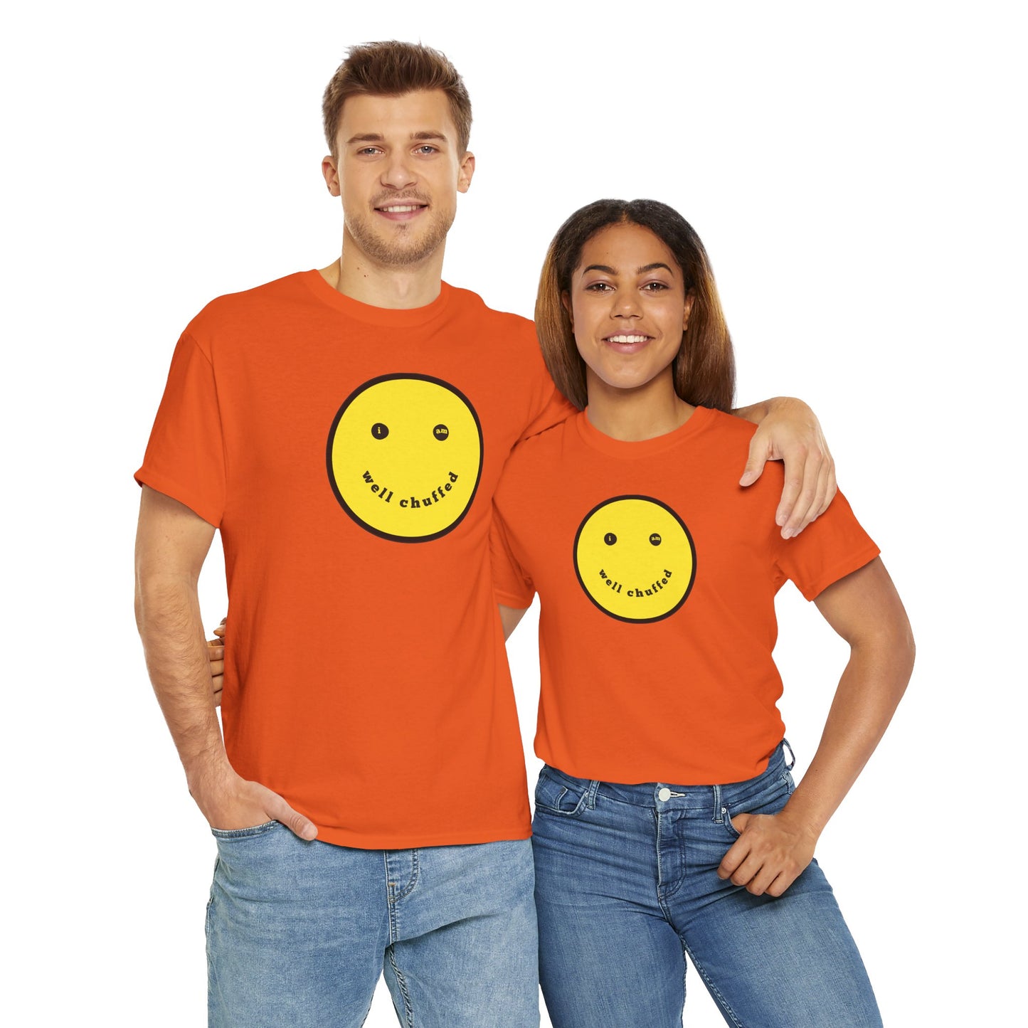 I AM WELL CHUFFED Unisex Heavy Cotton Tee