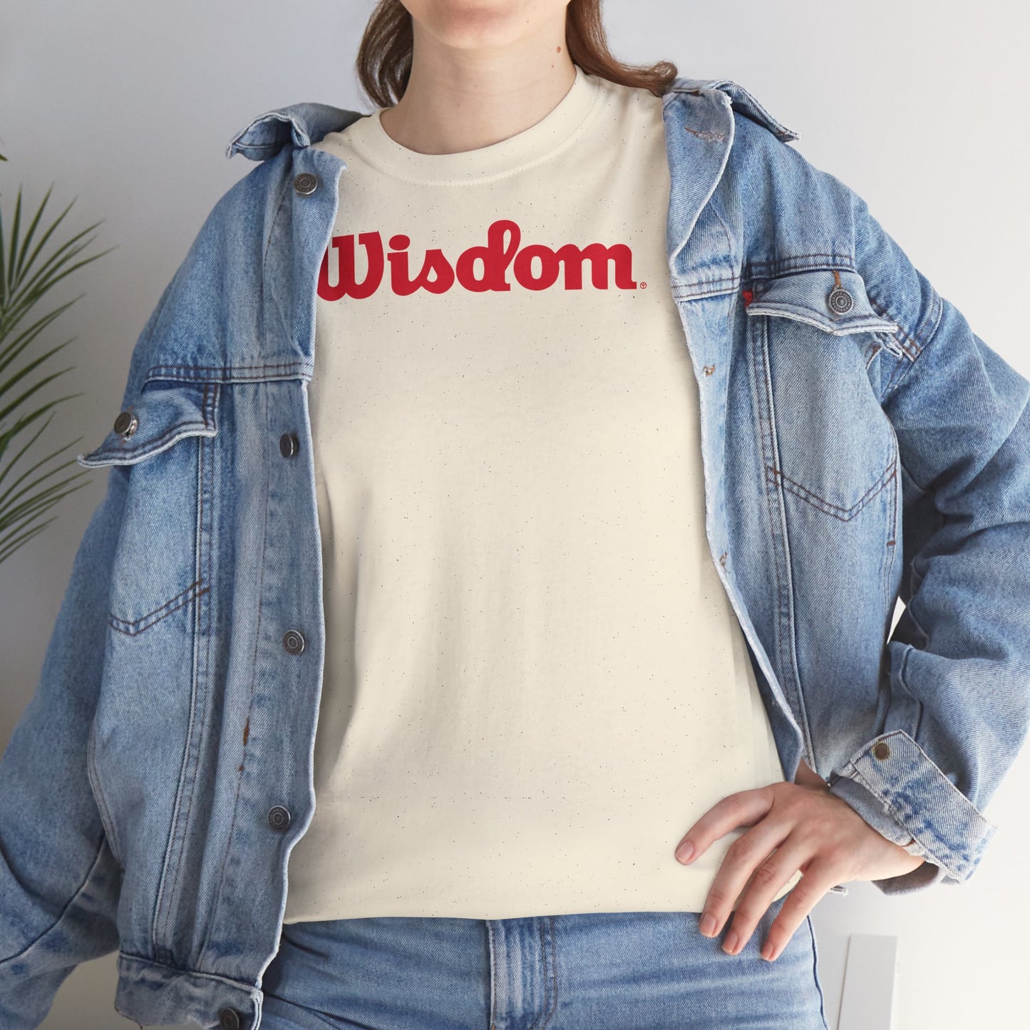 Wisdom Unisex Heavy Cotton Tee