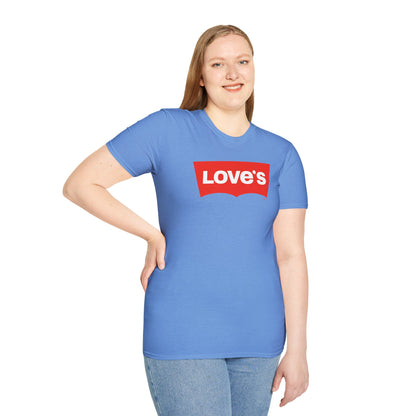 LOVE'S Unisex Softstyle 100% Cotton T-Shirt