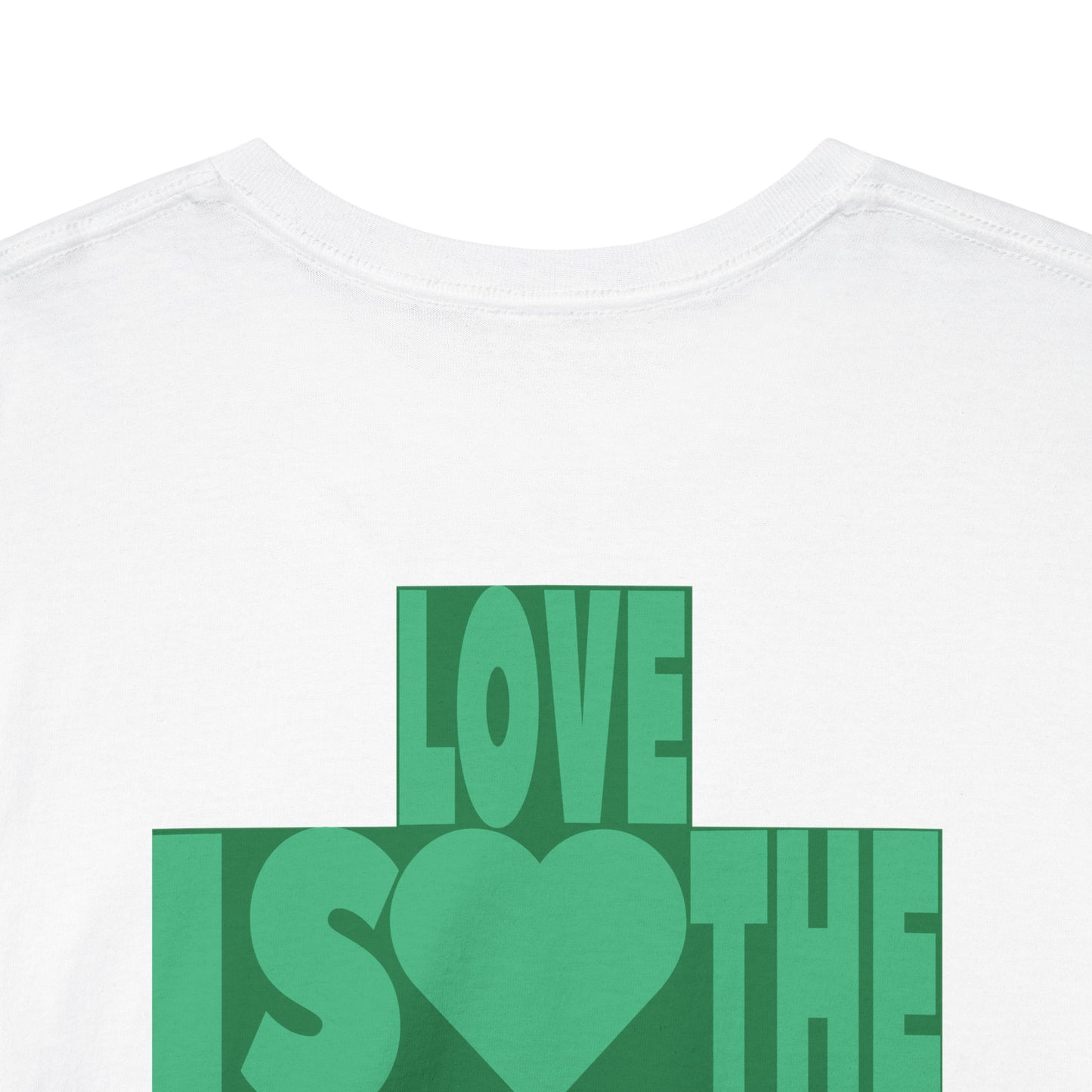 LOVE IS THE DRUG Unisex Heavy Cotton Tee