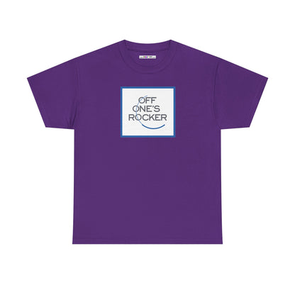 OFF ONE'S ROCKER Unisex Heavy Cotton Tee