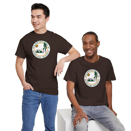 HOMELAND SECURITY (OUR DEPARTMENT OF) Unisex Heavy Cotton Tee