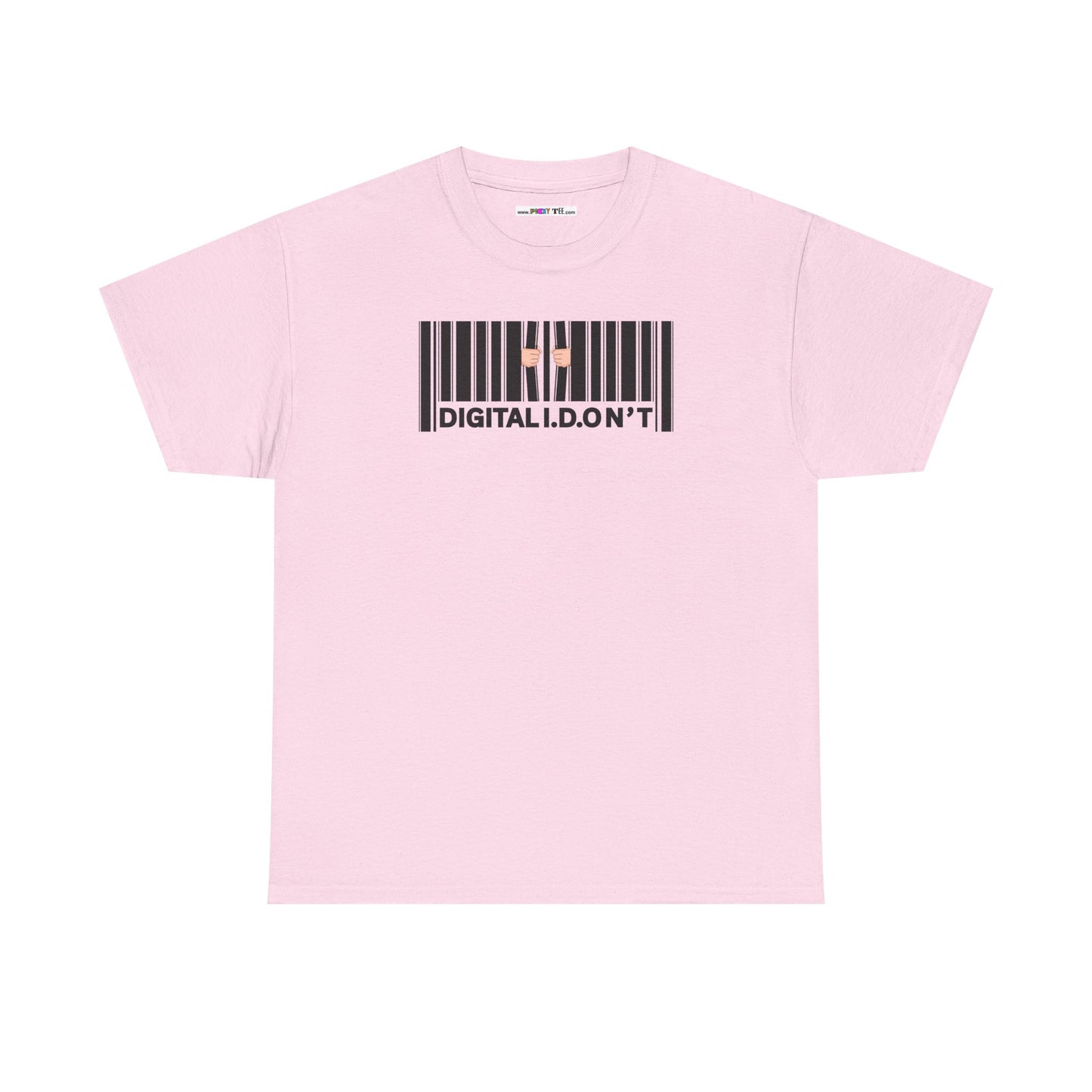DIGITAL I.D.ON'T Unisex Heavy Cotton Tee