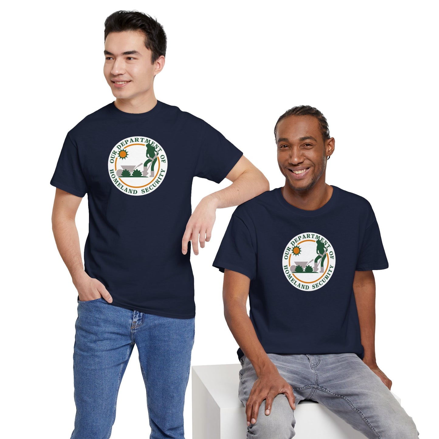 HOMELAND SECURITY (OUR DEPARTMENT OF) Unisex Heavy Cotton Tee