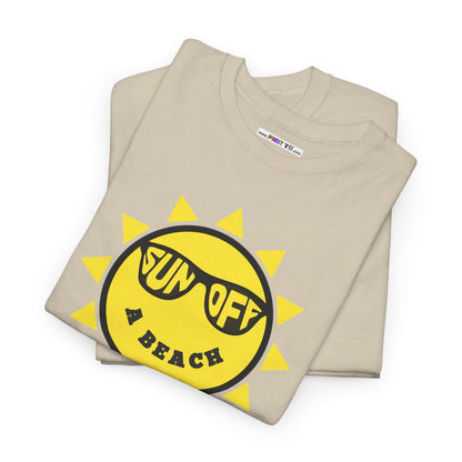 SUN OFF A BEACH Unisex Heavy Cotton Tee